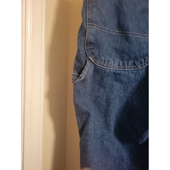 Dickies Jeans Big Mens 46x30 Blue Denim Pants Carpenter Outdoors Workwear Casual - Picture 5 of 6